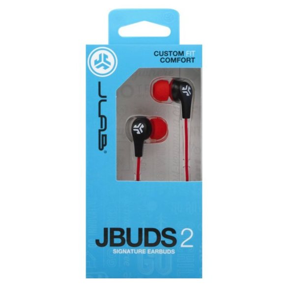 JLab Headphones Jlab Mach Speed My Buds Earbuds Red Mybuds Red